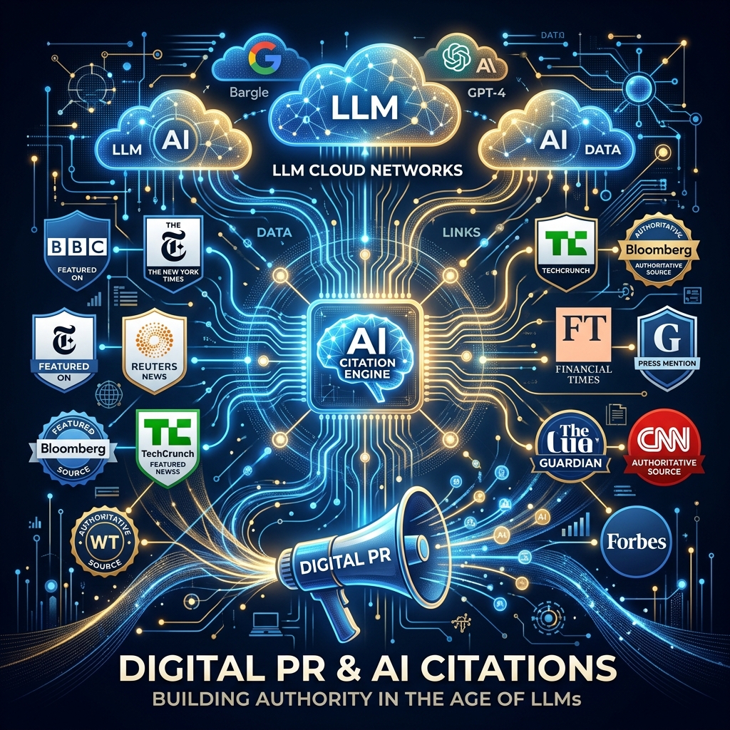 Digital PR for AI Citations: How to Build Authority That LLMs Trust