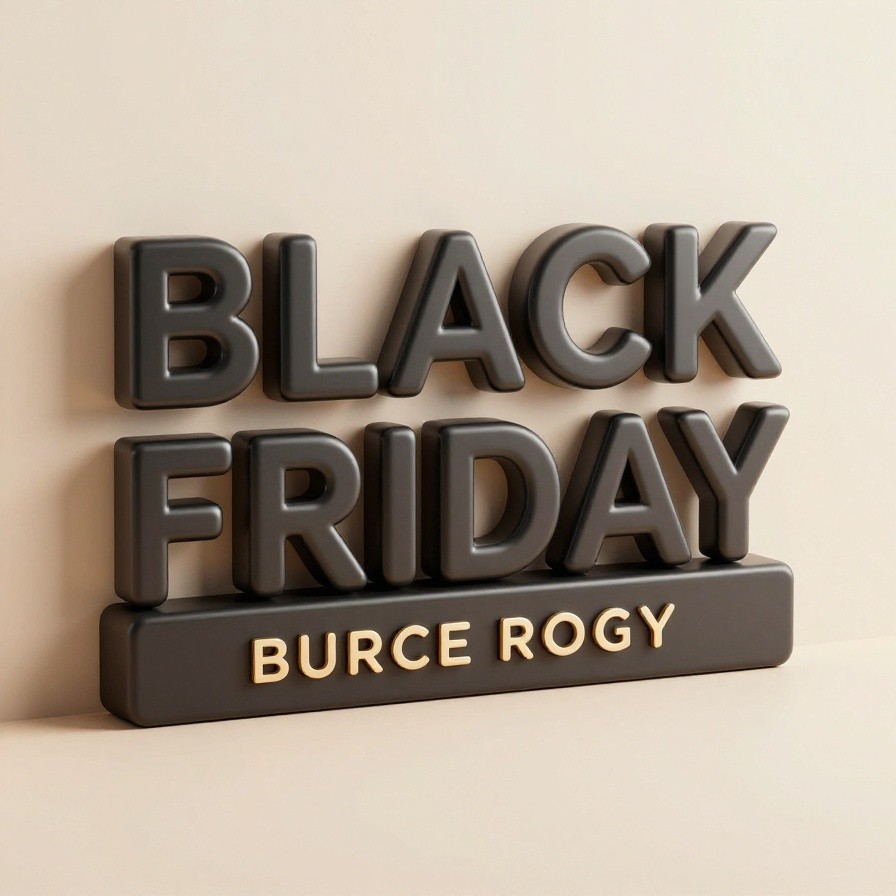 Black Friday Neon Retail Banner sample 1