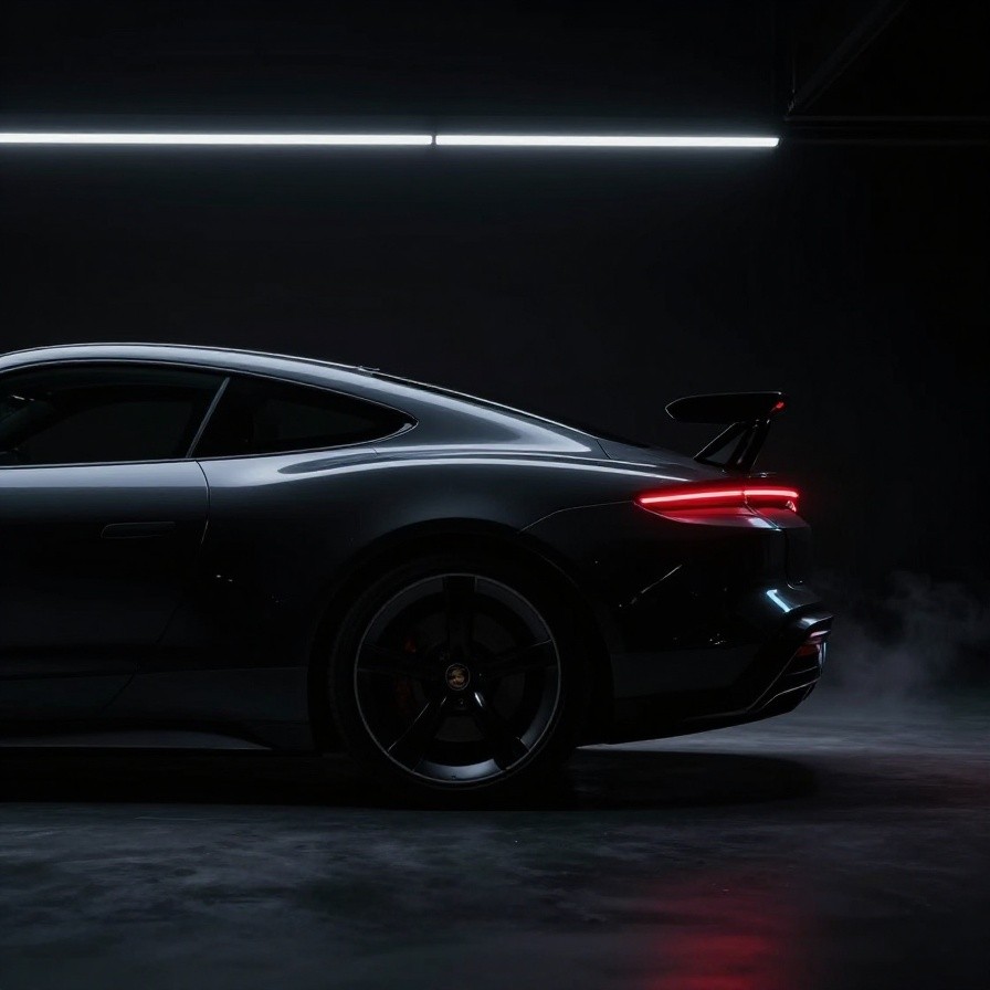 Luxury Car Silhouette sample 1