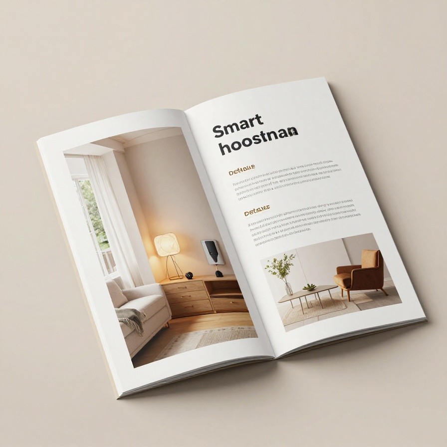 Smart Home Device Brochure Page sample 1