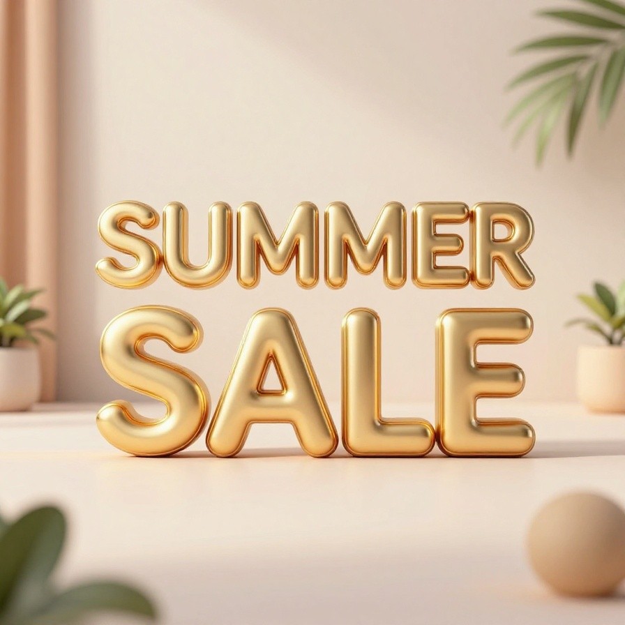 Summer Sales Discount Poster sample 1
