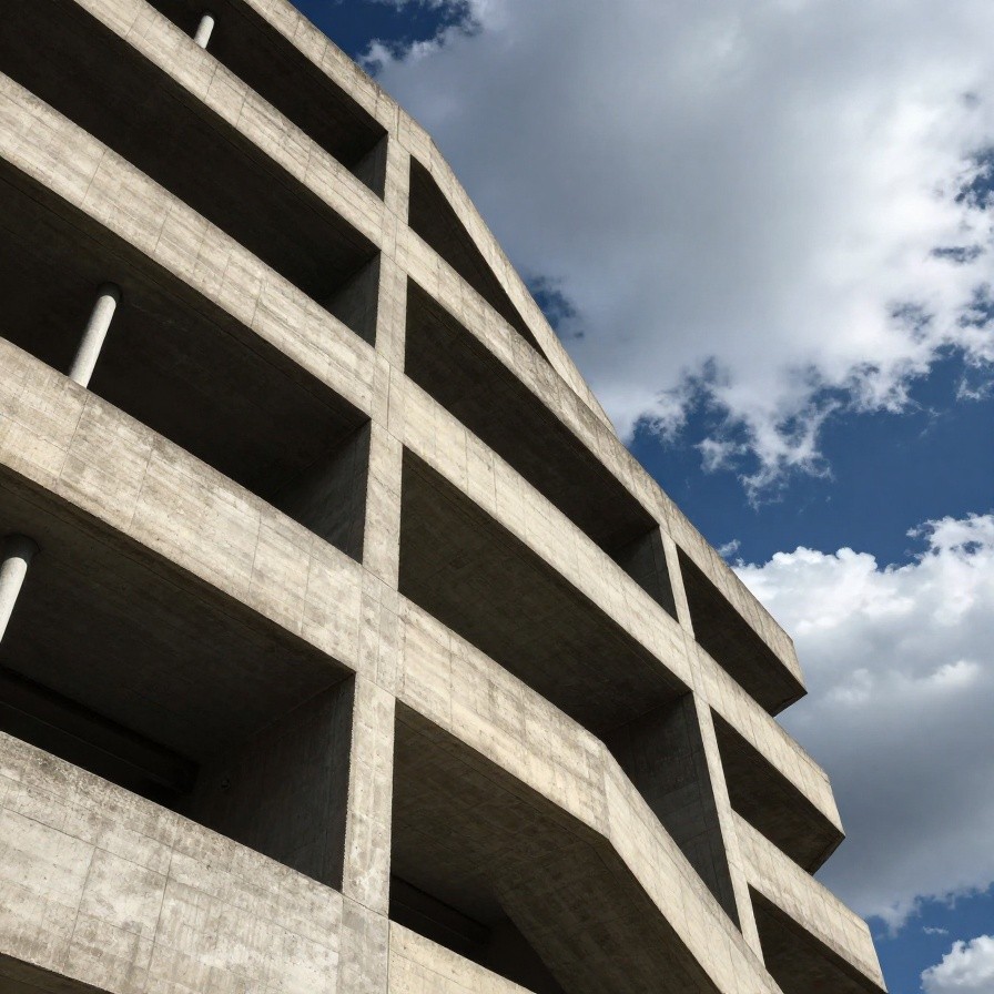 Brutalist Architecture Photography sample 1