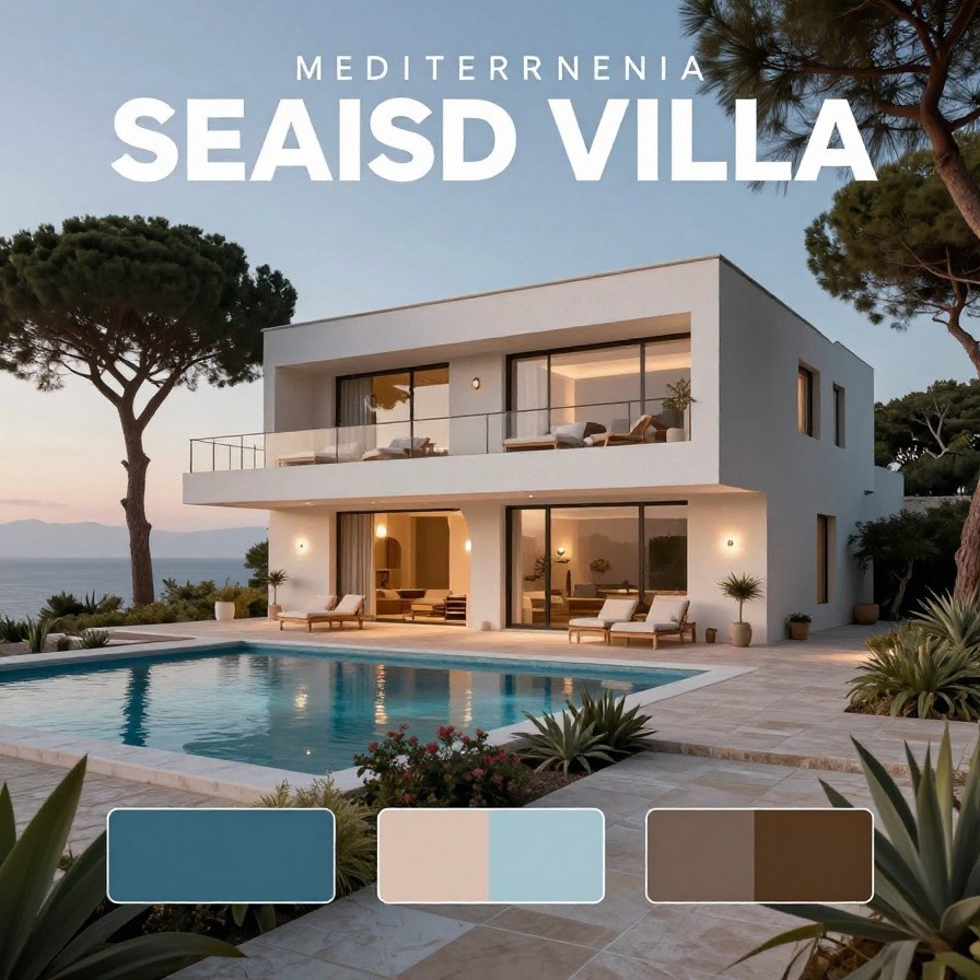Mediterranean Seaside Villa sample 1