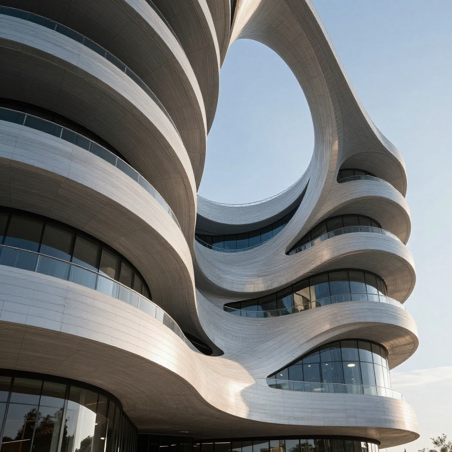 Zaha Hadid Curves sample 1