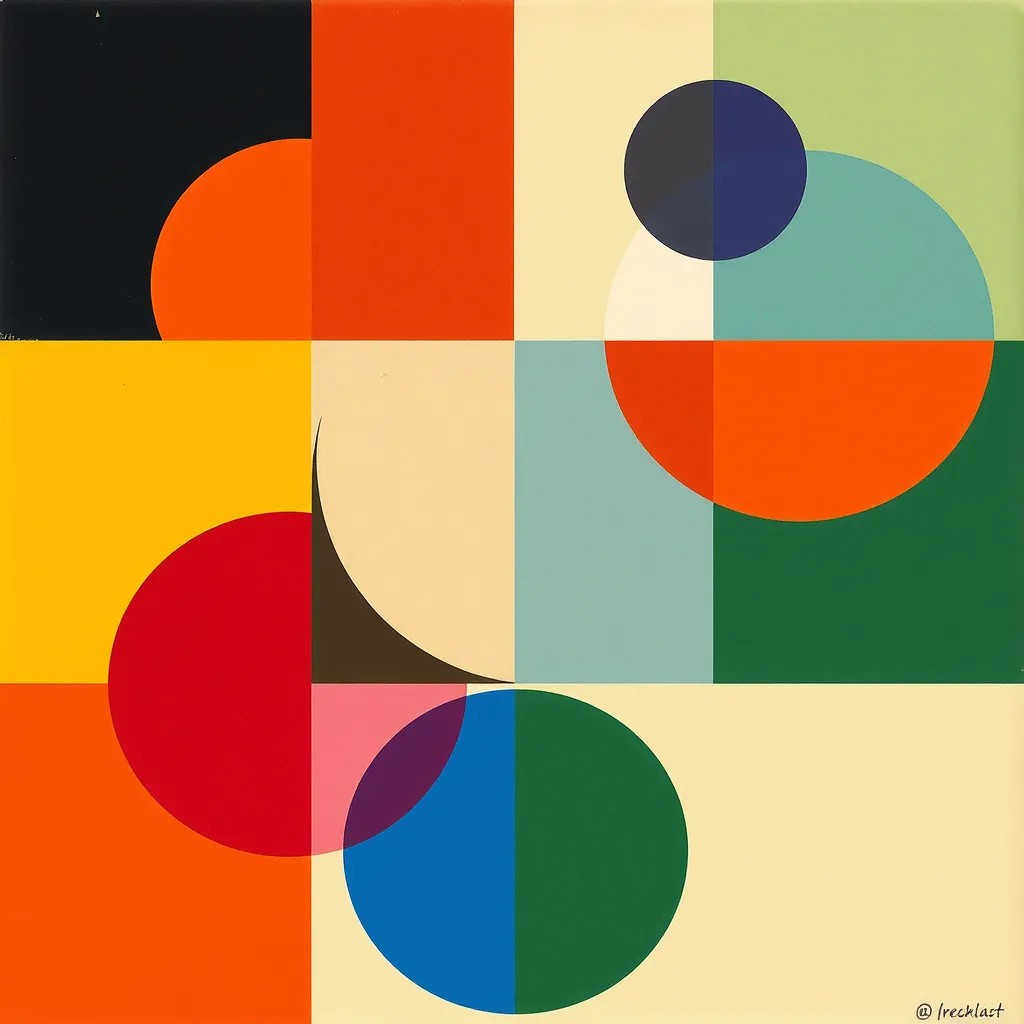 Abstract Geometric Art sample 1