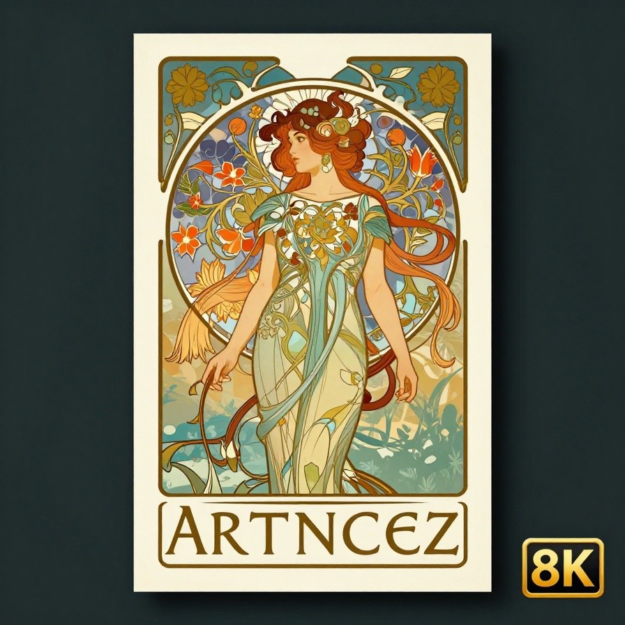 Art Nouveau Poster sample 1