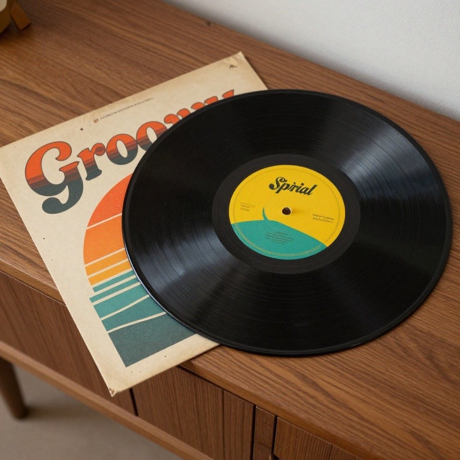 Vintage Vinyl Record sample 1