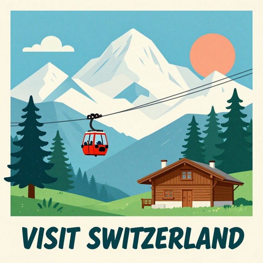 Vintage Travel Poster sample 1
