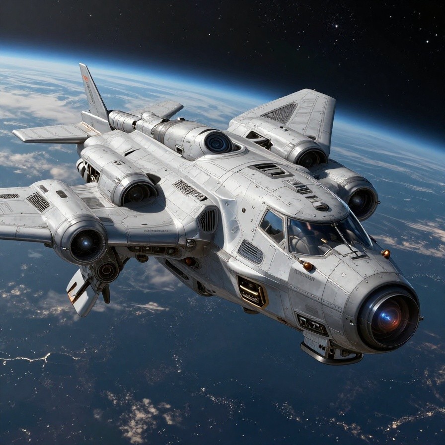 Sci-fi Epic Space Battle sample 1