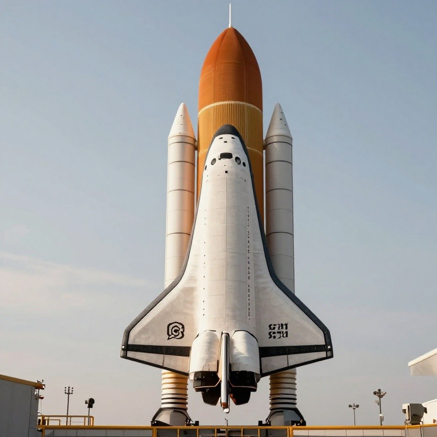 Space Shuttle Launch Scene sample 1