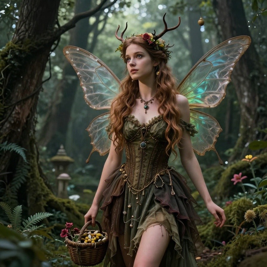 Whimsical Fairy Tale Illustration sample 1