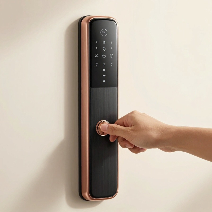 Smart Door Lock Installation sample 1
