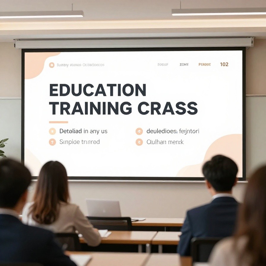 Education Training Layout 102 sample 1