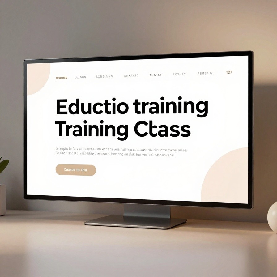 Education Training Layout 107 sample 1