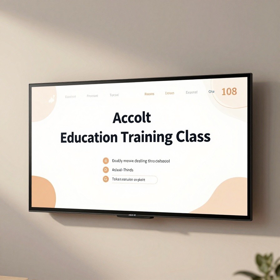 Education Training Layout 108 sample 1