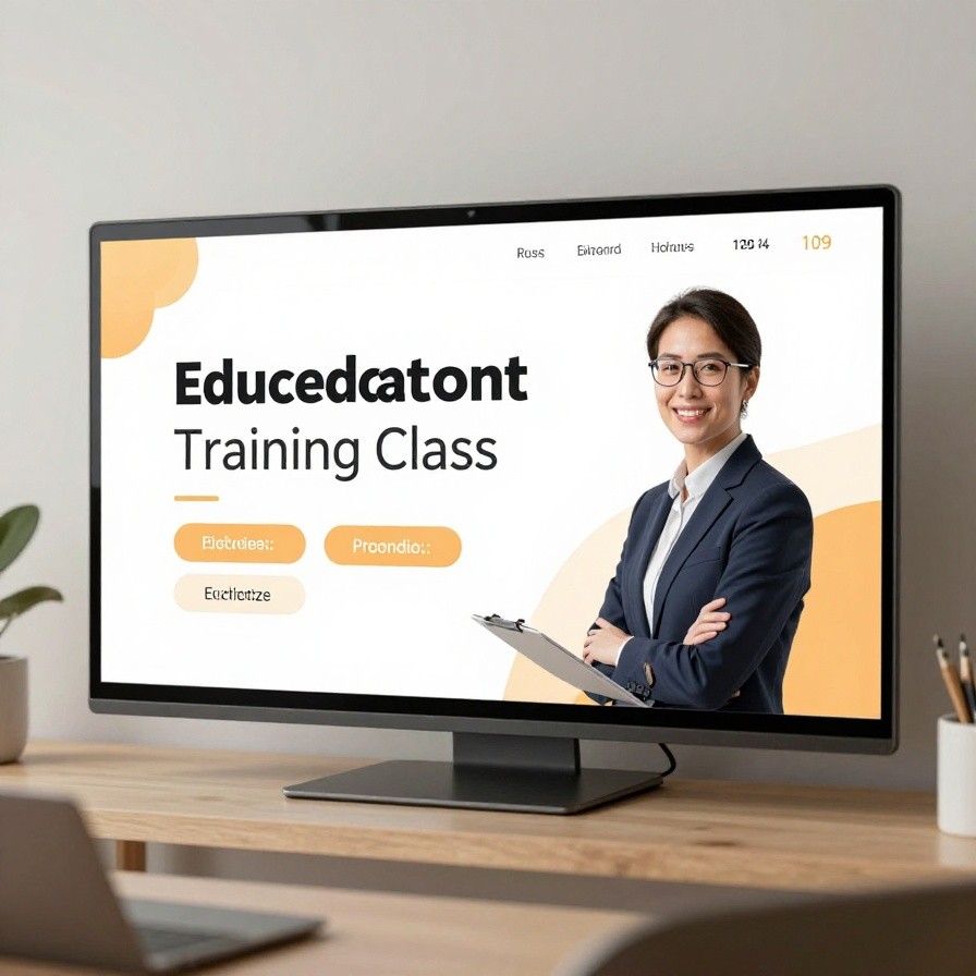 Education Training Layout 109 sample 1