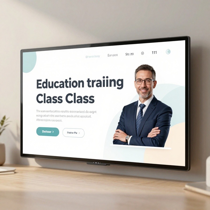 Education Training Layout 111 sample 1