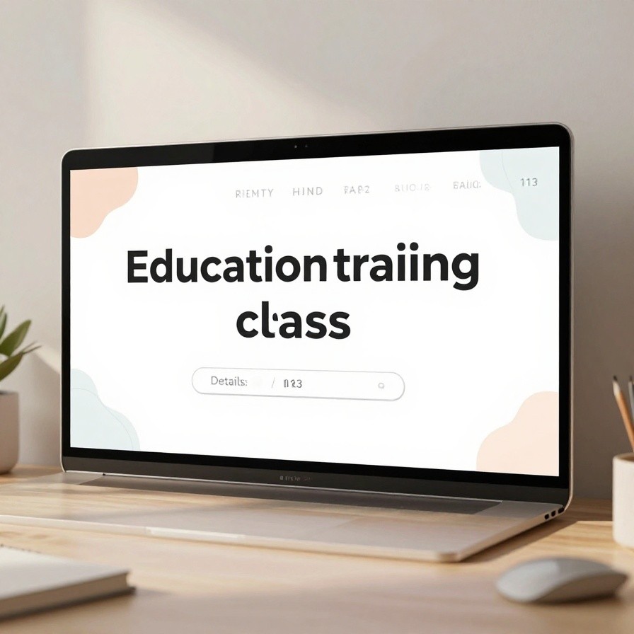 Education Training Layout 113 sample 1