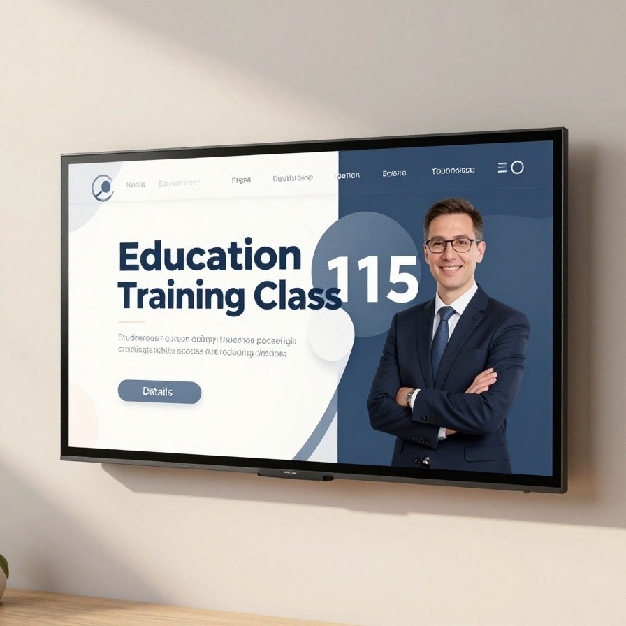 Education Training Layout 115 sample 1