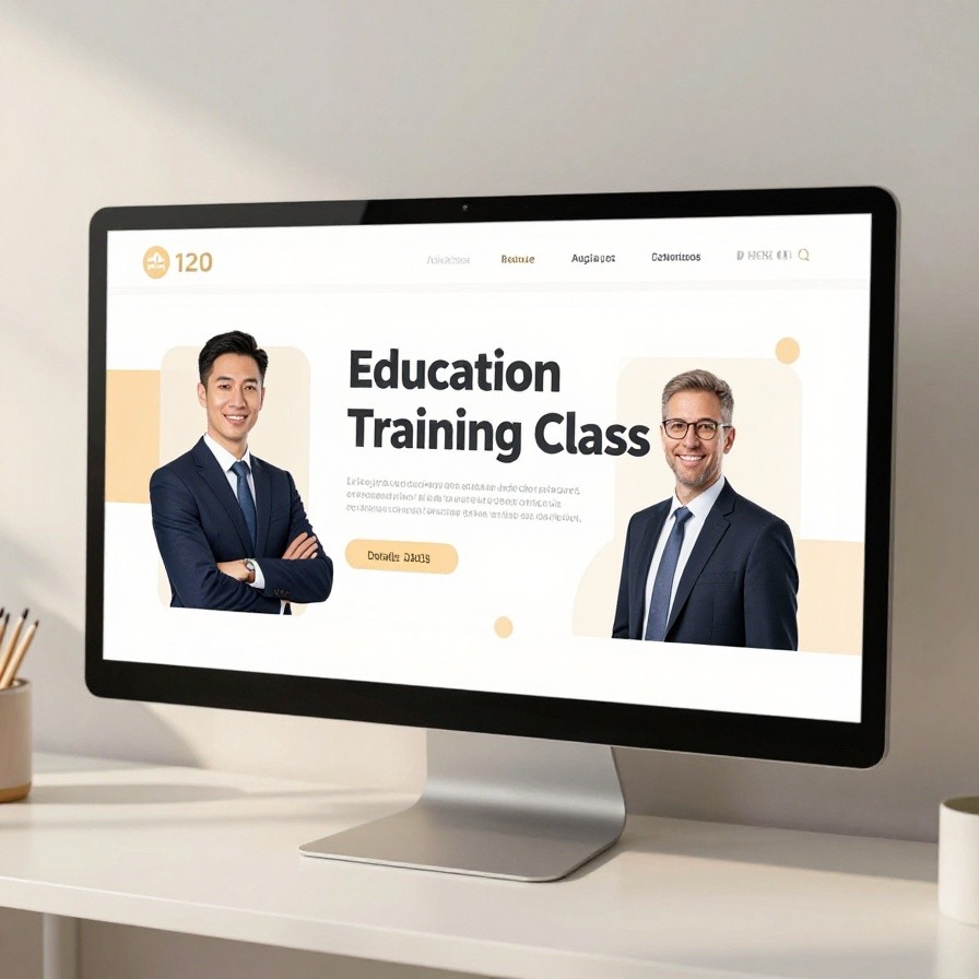 Education Training Layout 120 sample 1