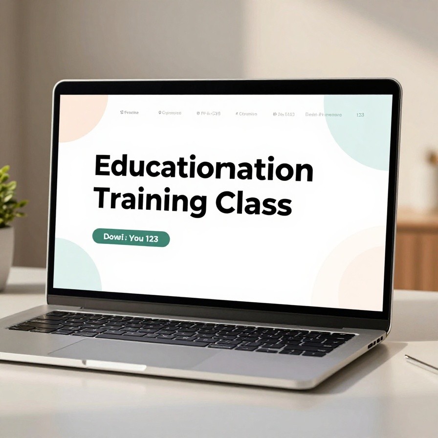 Education Training Layout 123 sample 1
