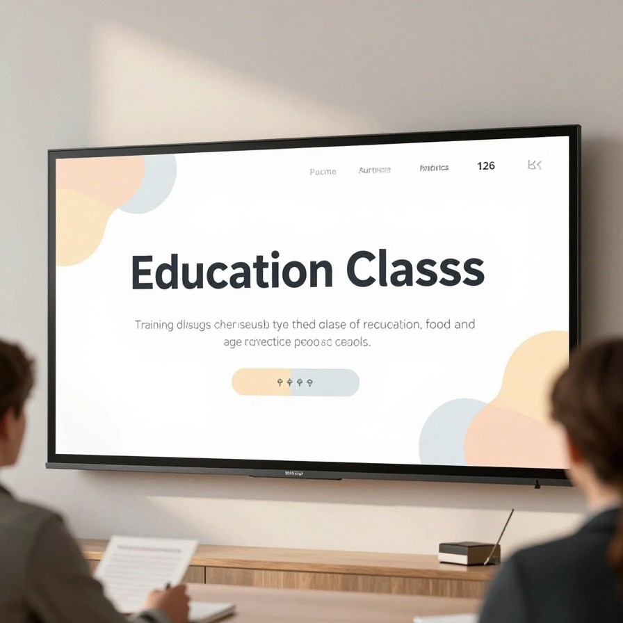 Education Training Layout 126 sample 1