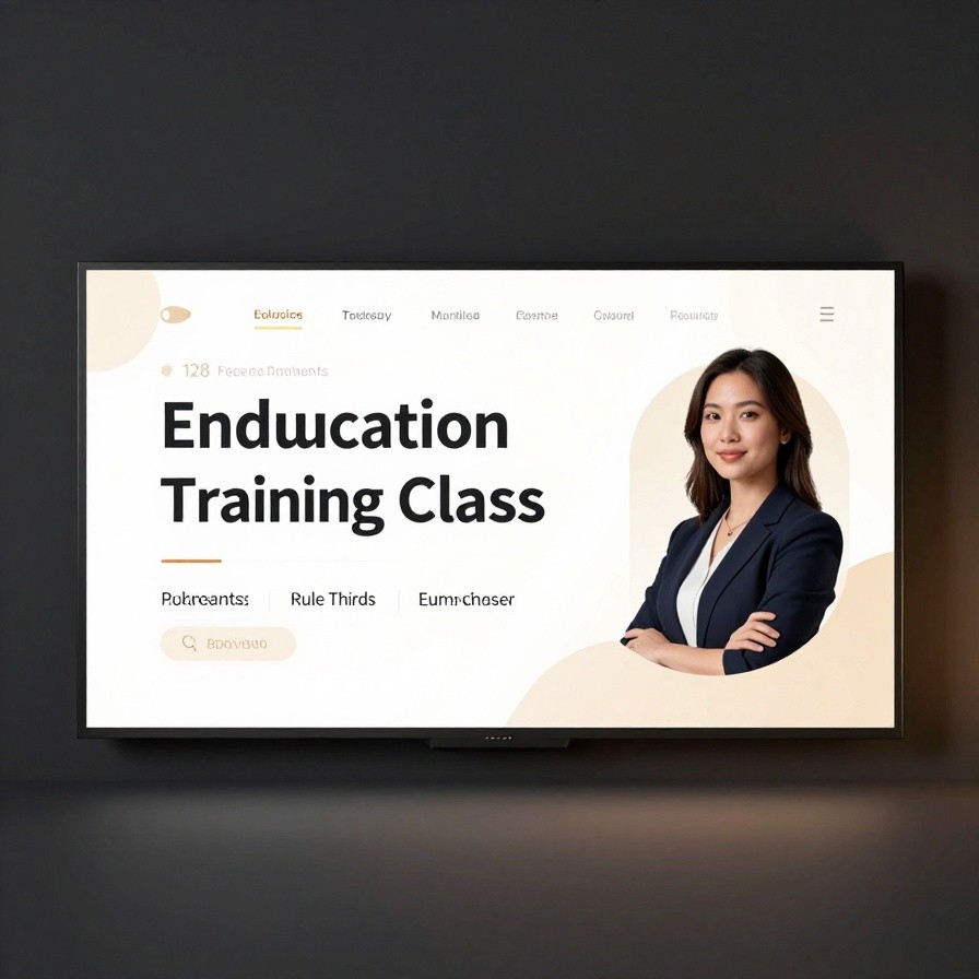 Education Training Layout 128 sample 1