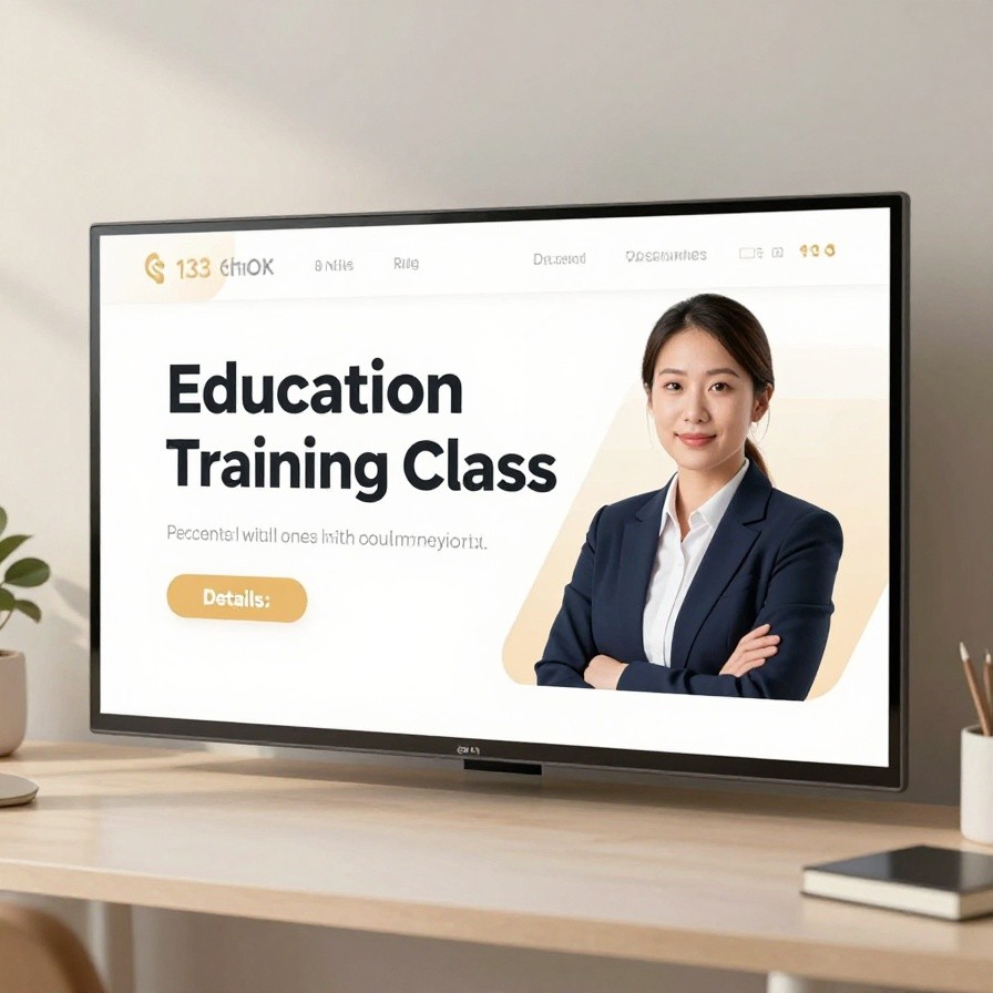 Education Training Layout 133 sample 1