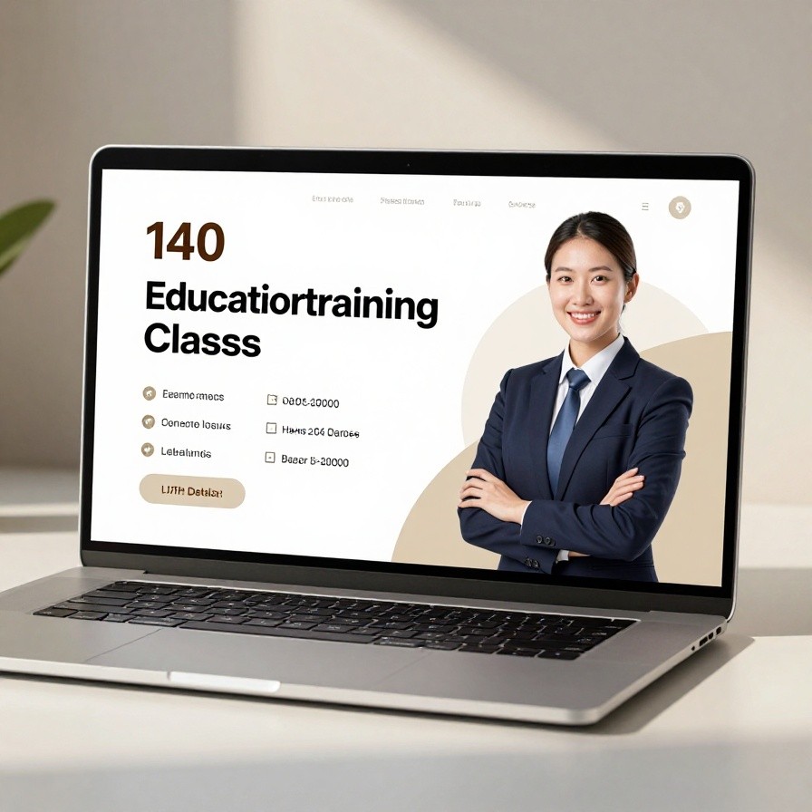 Education Training Layout 140 sample 1