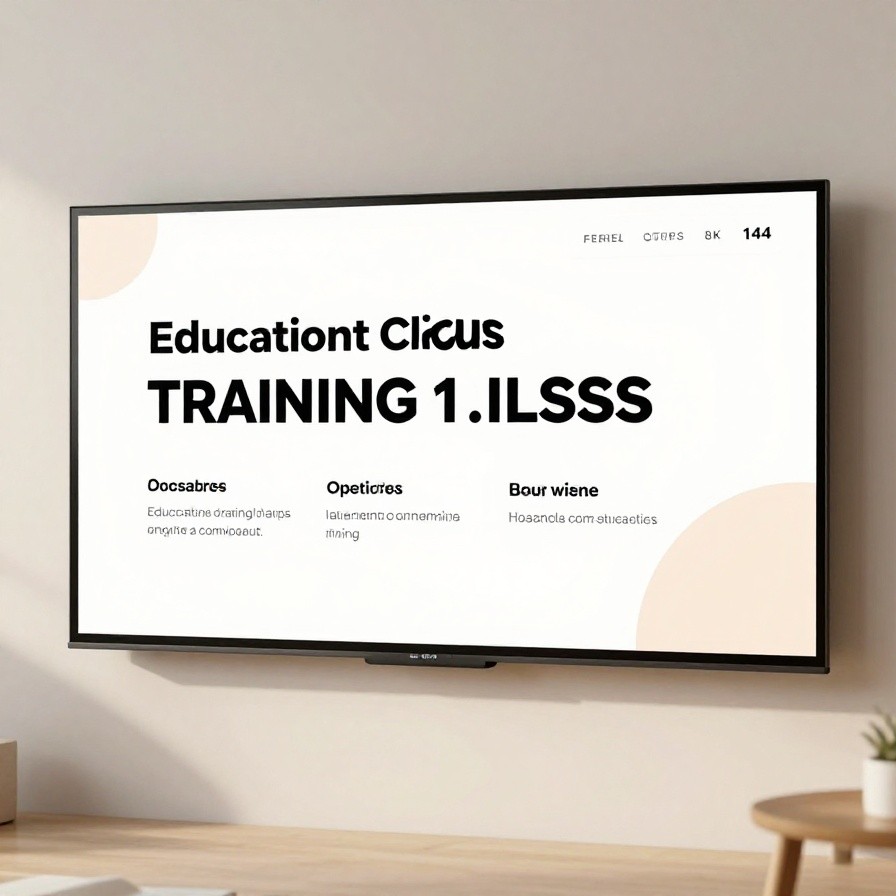 Education Training Layout 144 sample 1