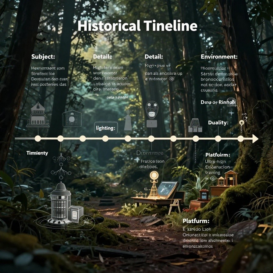 Historical Timeline Diagram sample 1
