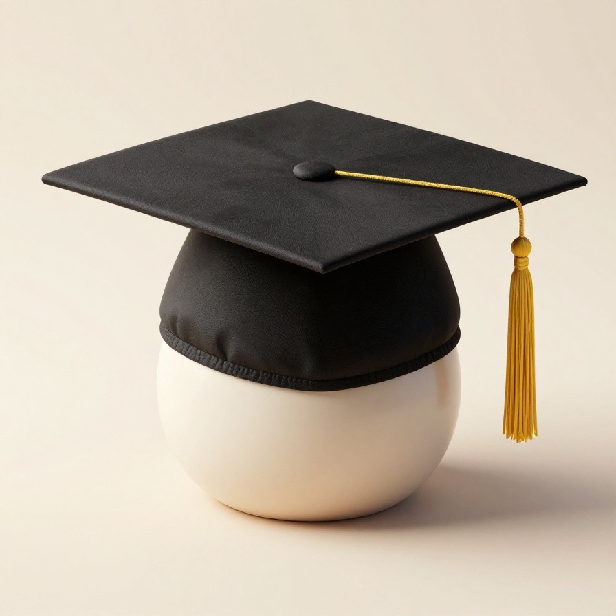 University Graduation Cap Diploma scroll sample 1
