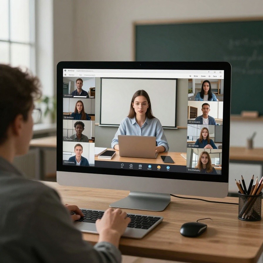 Virtual Classroom Scene sample 1