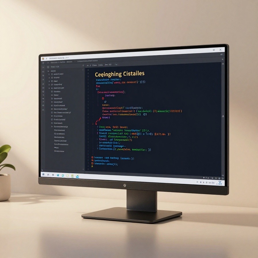 Web Coding Classroom Virtual Screen sample 1