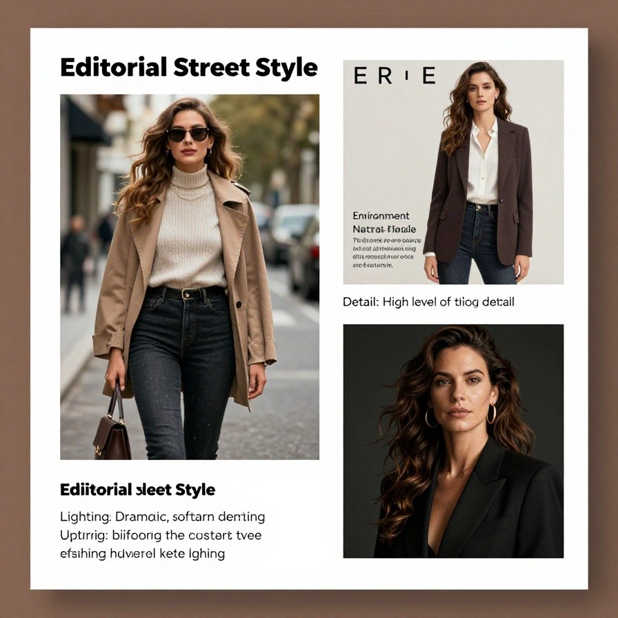 Editorial Street Style sample 1