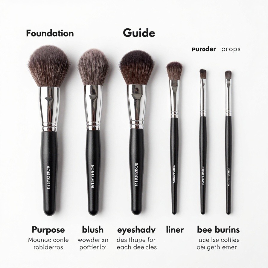 Makeup Brush Guide Visual sample 1