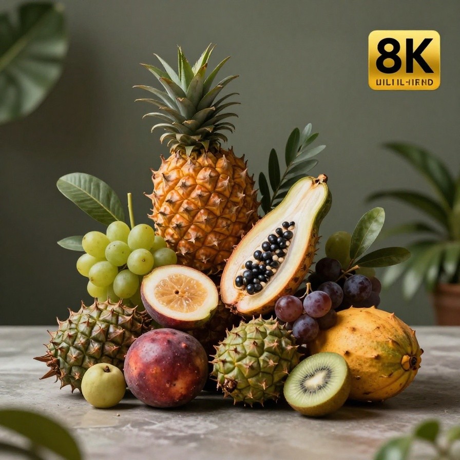 Exotic Fruit Arrangement sample 1