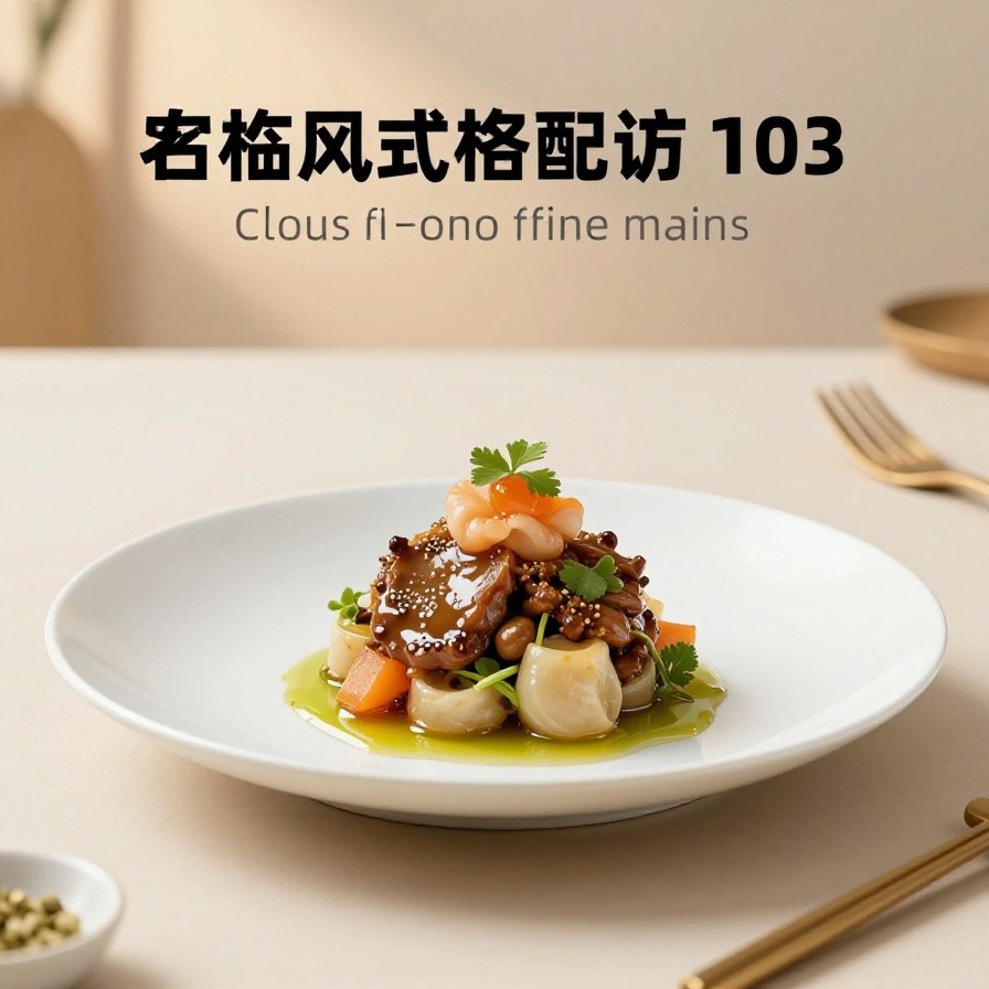 Food Culinary Dish Layout 103 sample 1