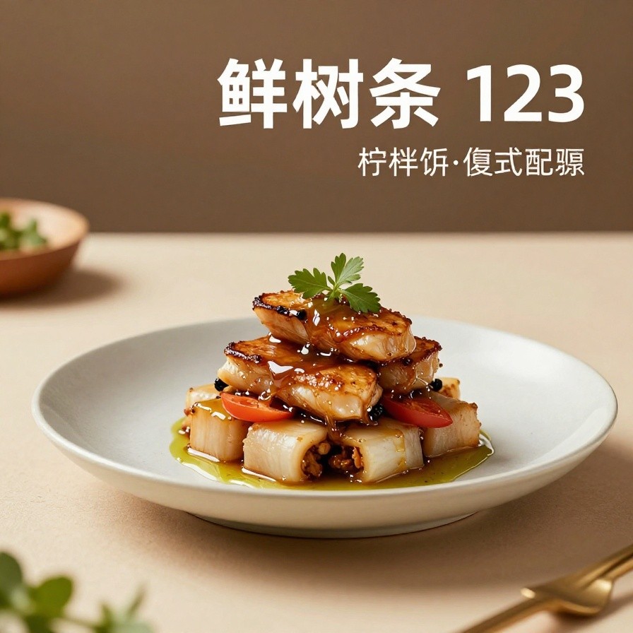 Food Culinary Dish Layout 123 sample 1
