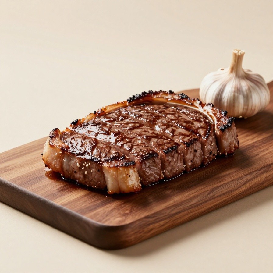 Sizzling Steak Board Garlic sample 1