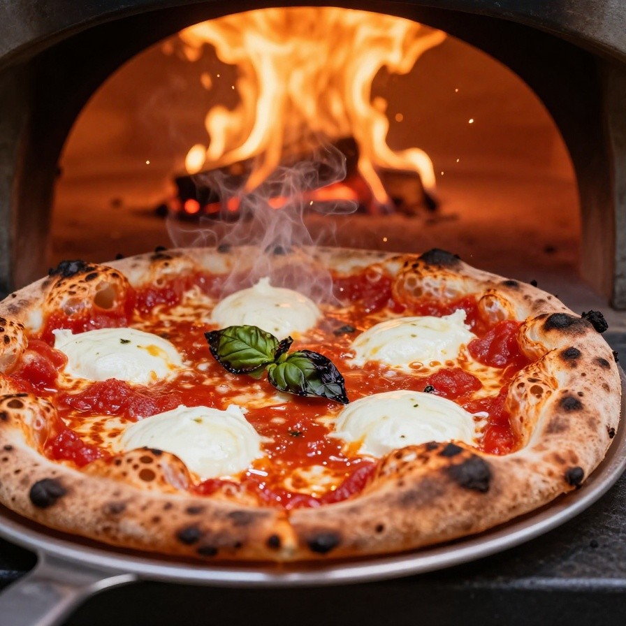 Wood-Fired Pizza Macro sample 1
