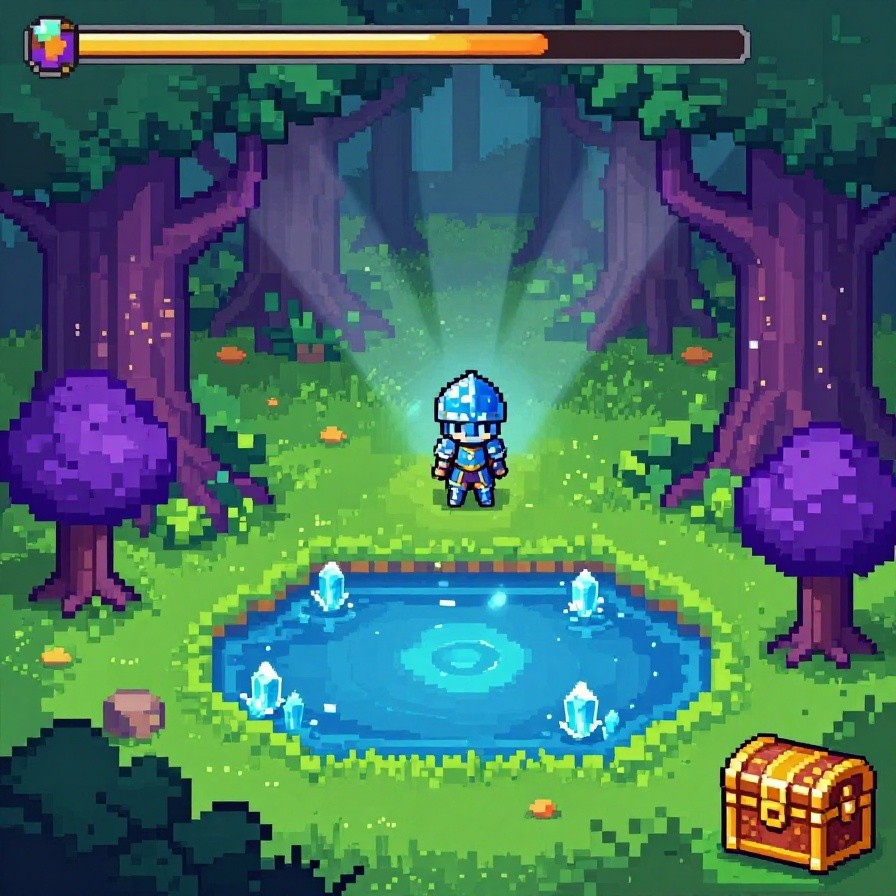 Retro 16-Bit Game Concept sample 1