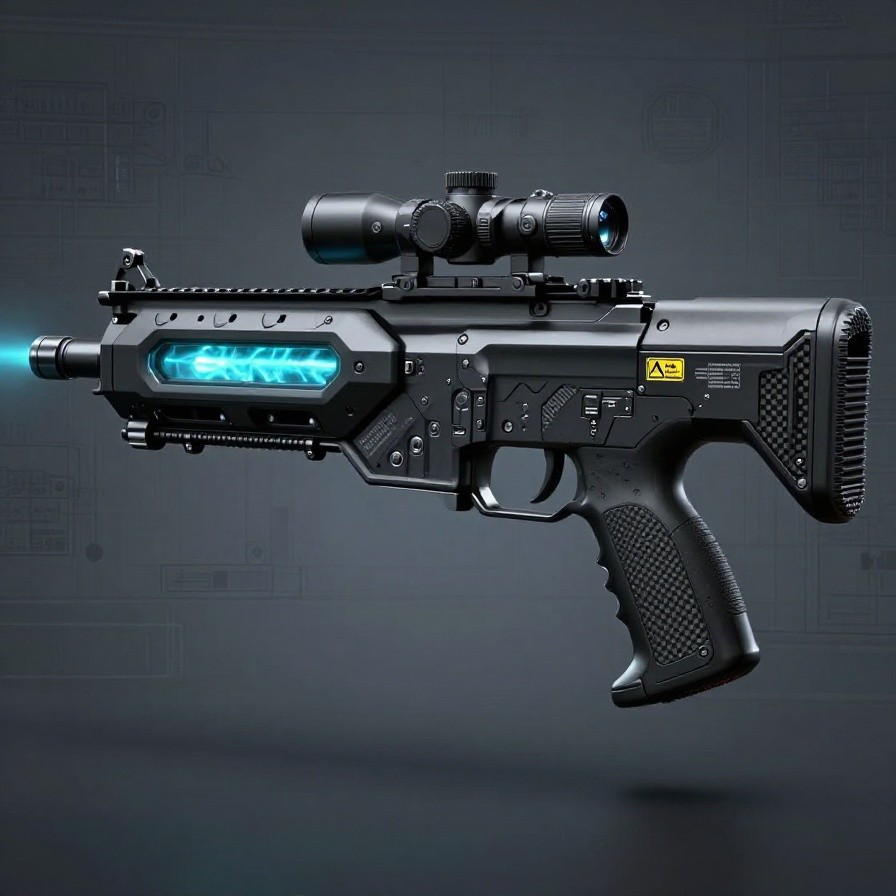 Sci-Fi Weapon Concept sample 1