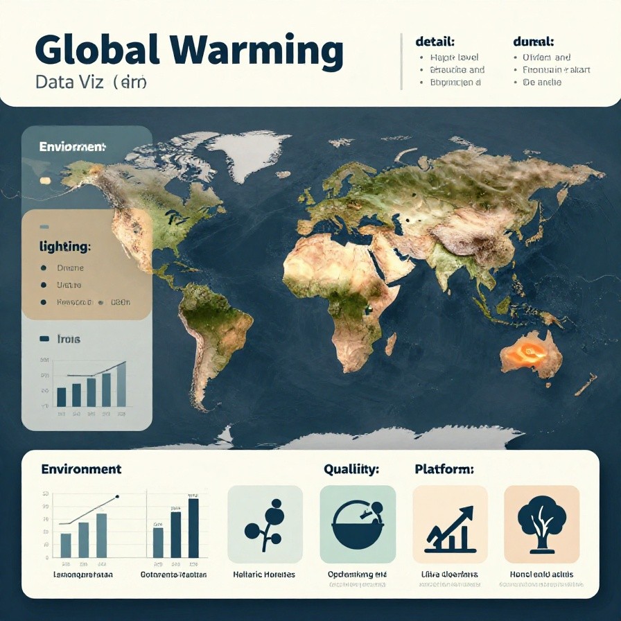 Global Warming Data Viz sample 1