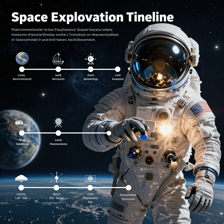 Space Exploration Timeline sample 1