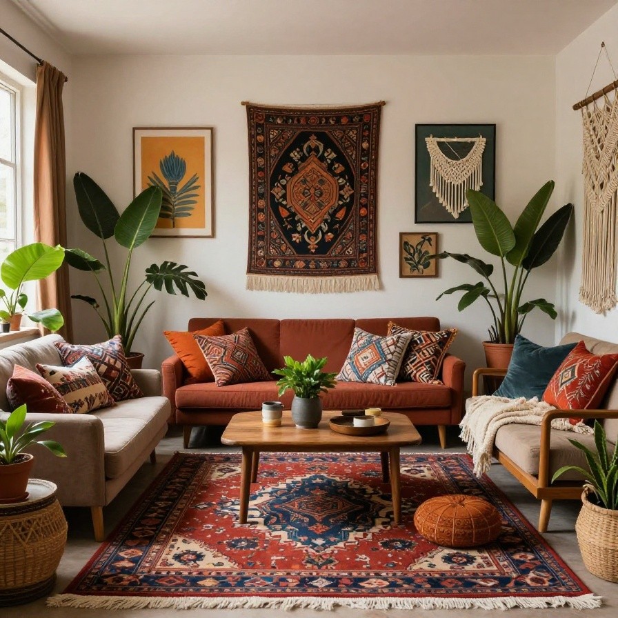 Bohemian Eclectic Interior sample 1