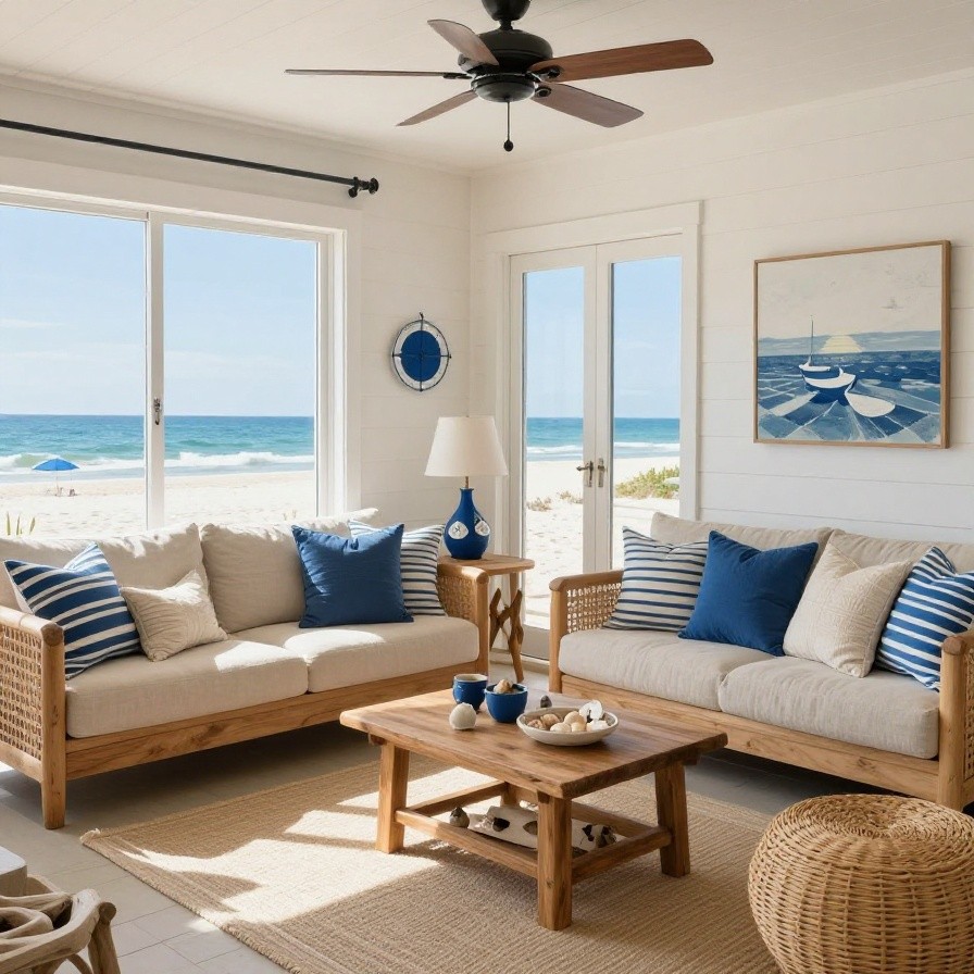 Coastal Beach House Interior sample 1