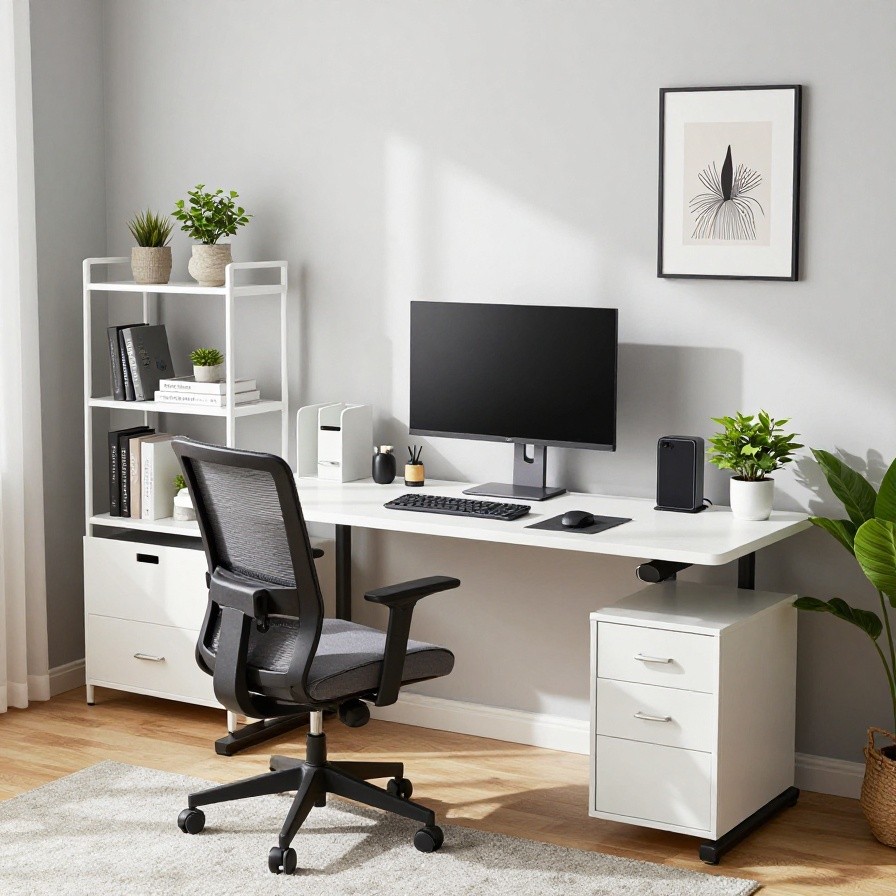Modern Home Office Workspace sample 1