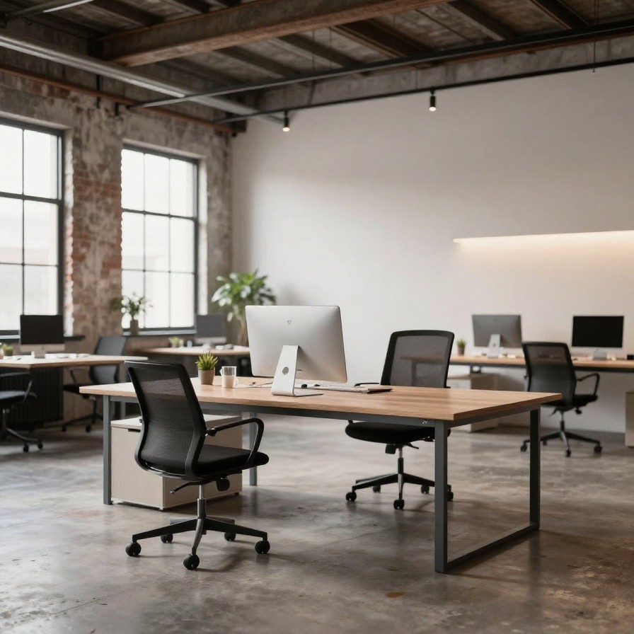 Industrial Loft Brick Office sample 1