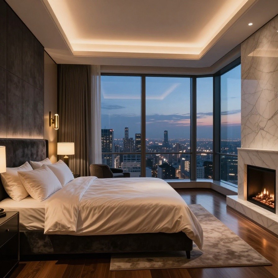 Luxury Master Bedroom sample 1